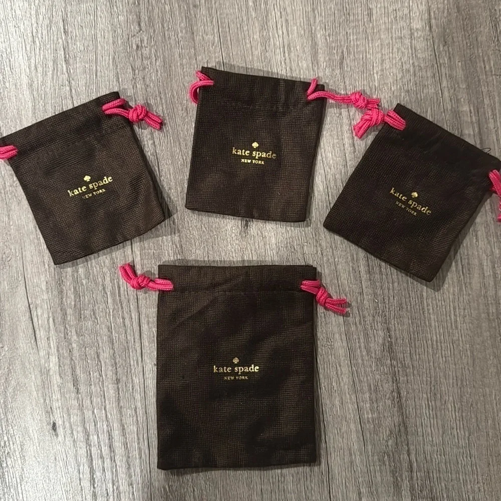 Set of 4 matching Kate Spade jewelry pouches - Picture 1 of 2